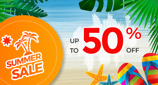 Summer Sale up to 50% OFF (deal expired)